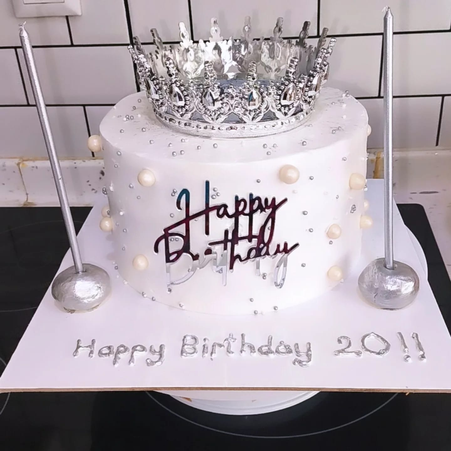 Çikolatalı tasarım pasta